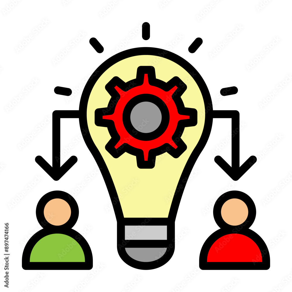 Shared Resources Vector Filled Icon Design Shared Resources Vector Filled Icon Design