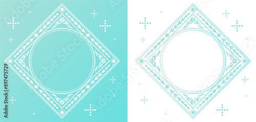 涼しさを感じるフレームデザインとあしらい