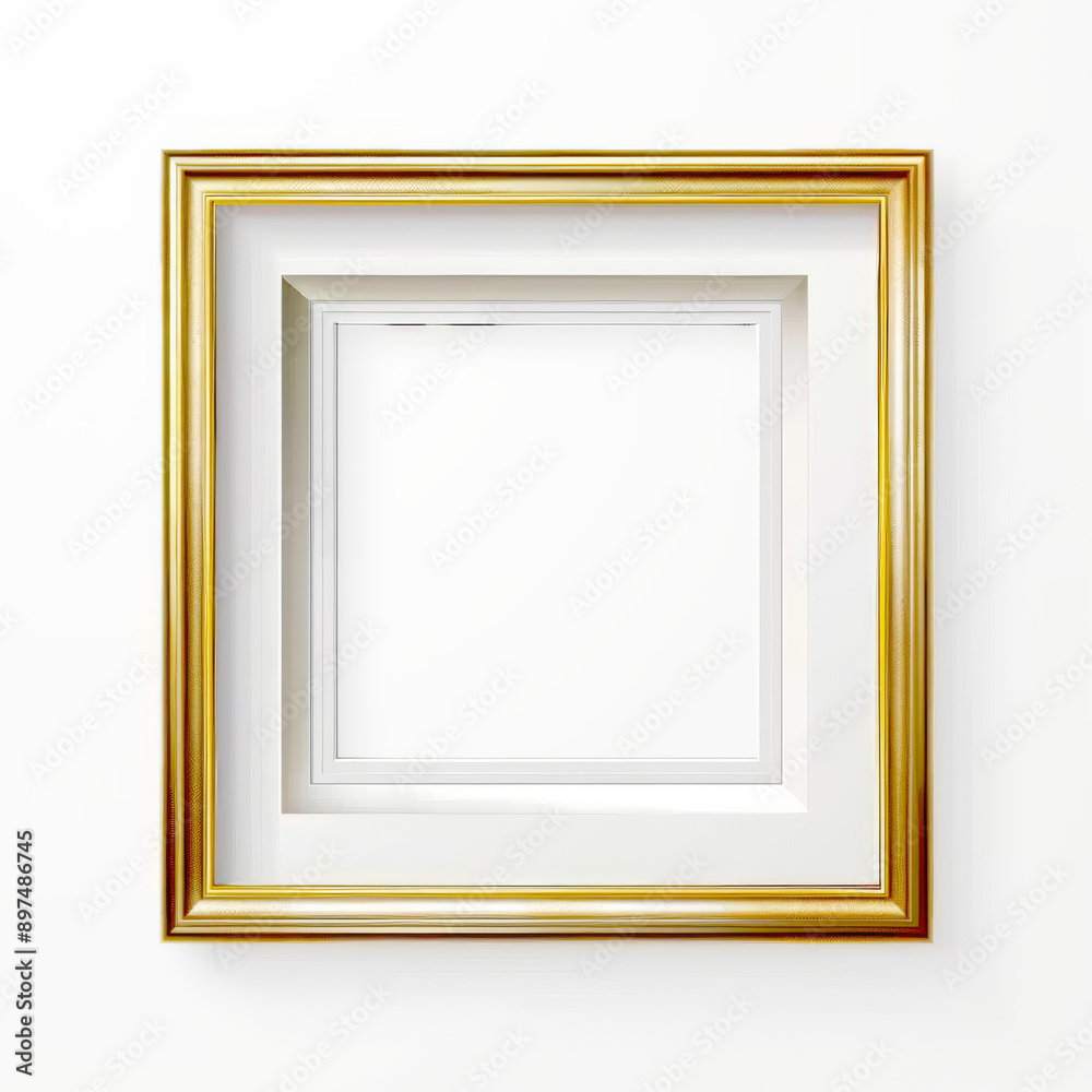 Square Elegant Gold Picture Frame Square Elegant Gold Picture Frame