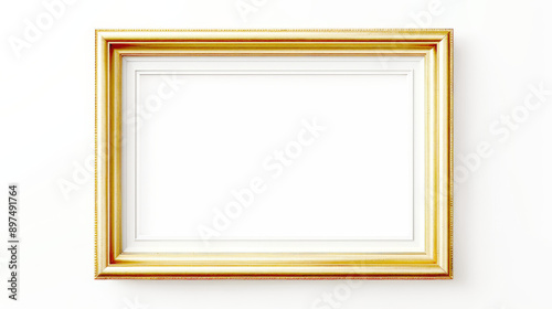 Horizontal Elegant Gold Picture Frame