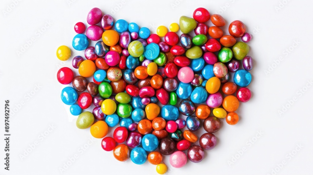 colorful beads isolated on white colorful beads isolated on white