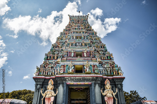 Nainativu Nagapooshani Amman Temple (Nagapoosani Amman Kovil), Nainativu (Nagadeepaya), Jaffna, Sri Lanka. photo