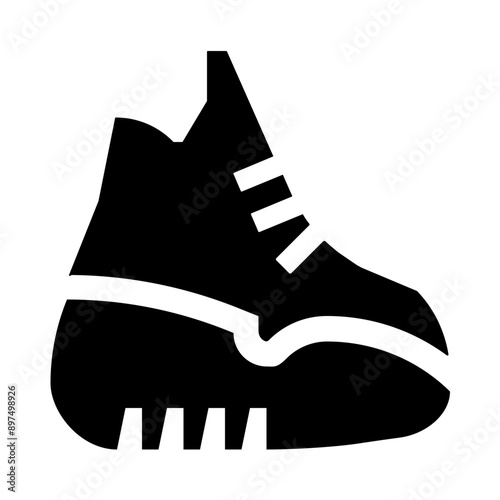 Trendy Sneakers Solid Icon