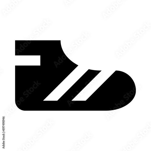 Boxing Sneakers Solid Icon