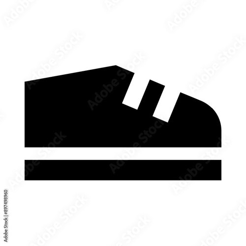 Running Sneakers Solid Icon