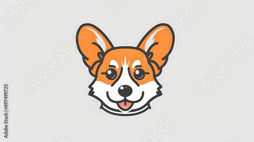 Cute Cartoon Corgi Dog © XtzStudio