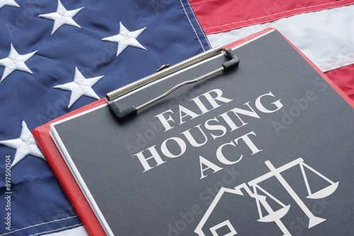 Fair housing act is shown using the text