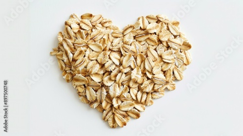 seeds on white background