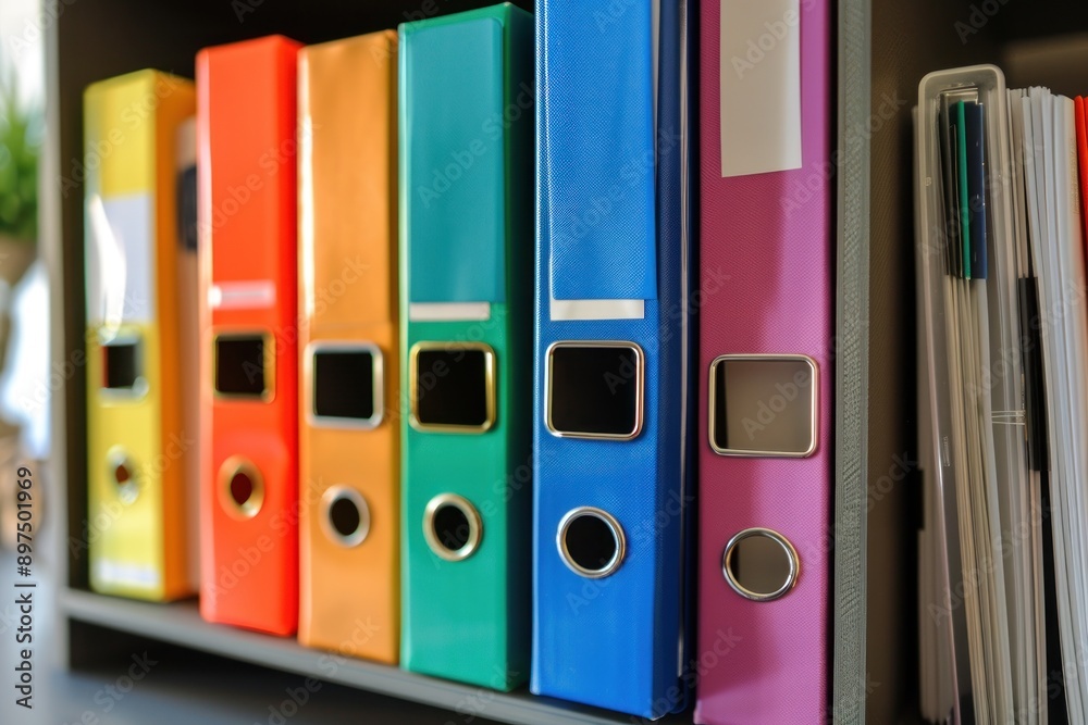 office files and binders for documents organization office files and binders for documents organization