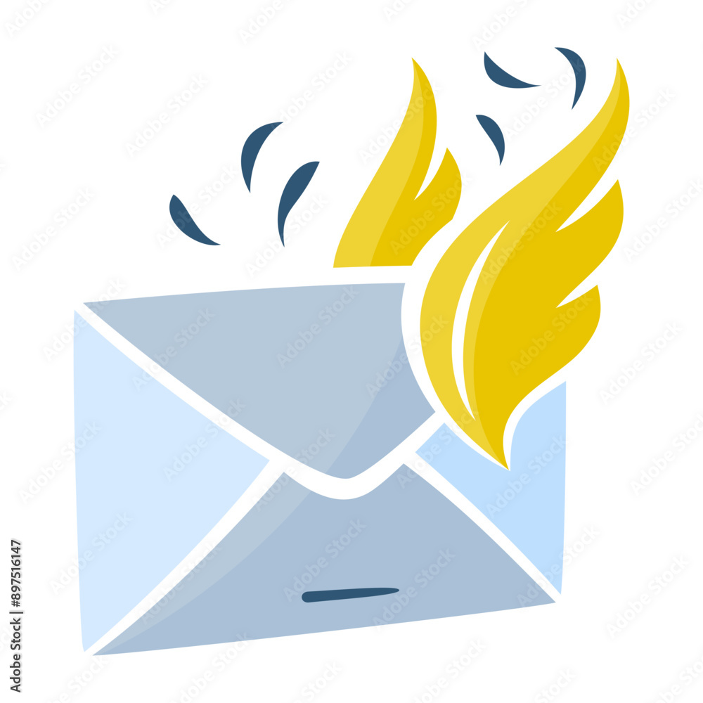 Naklejka premium Mail