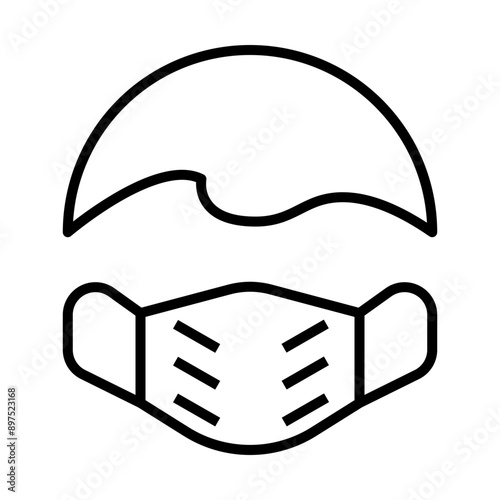 Surgical Mask icon Design