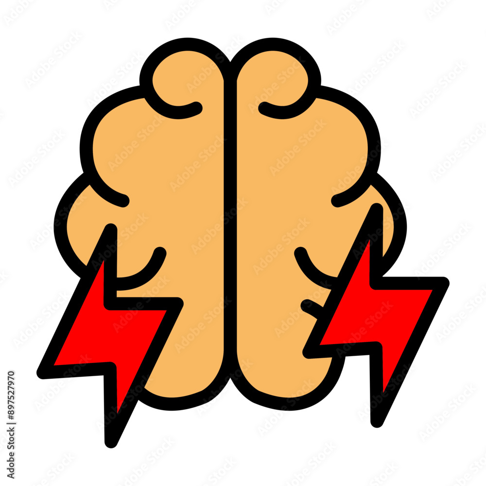 Brainstorming Vector Filled Icon Design Brainstorming Vector Filled Icon Design
