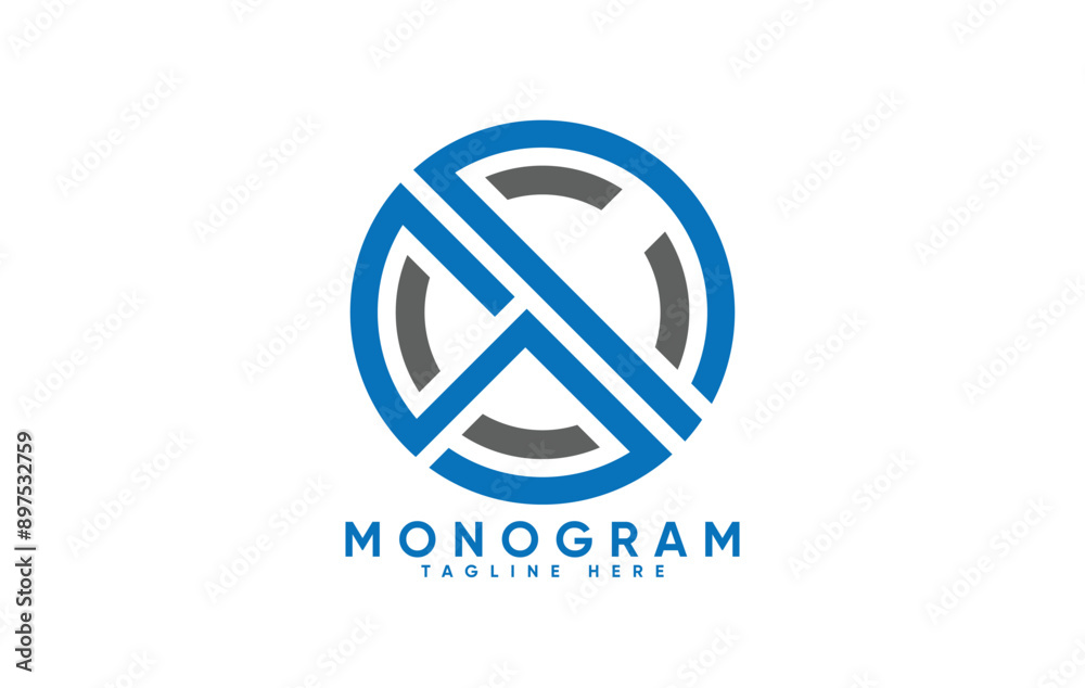 SN letter creative monogram vector logo design. SN letter creative monogram vector logo design.