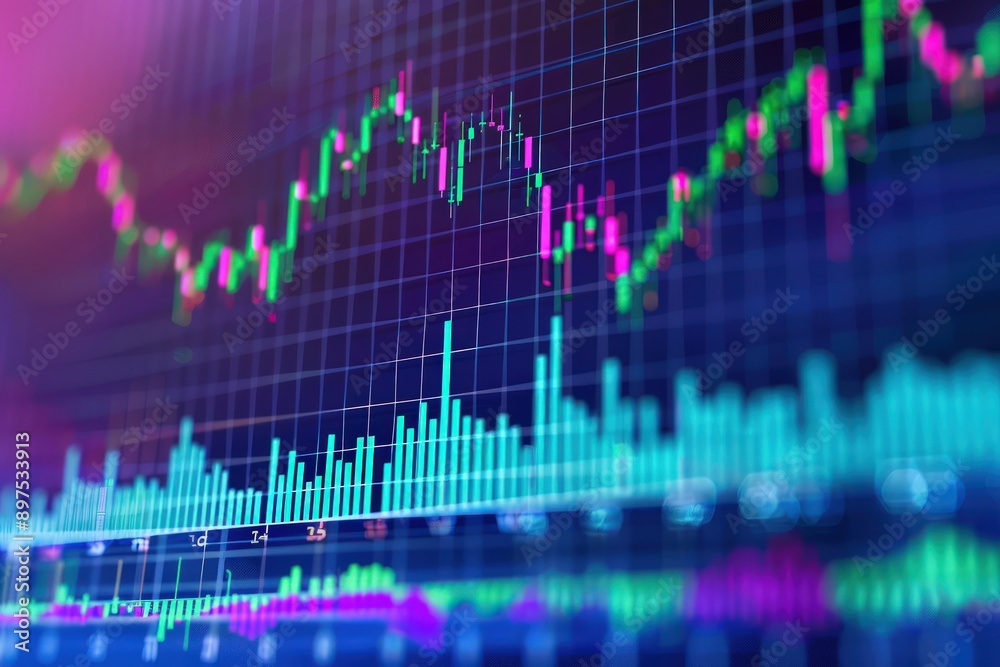 Clean and simple stock chart with a clear upward trend, indicating gradual price growth.