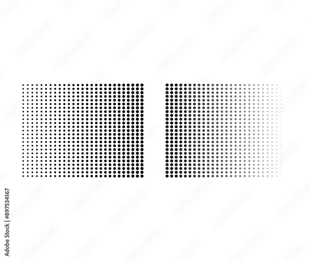 Textures De Traits En Demi-teinte. Points Noirs Parfaitement Hexagon Icon Black And Red Color.