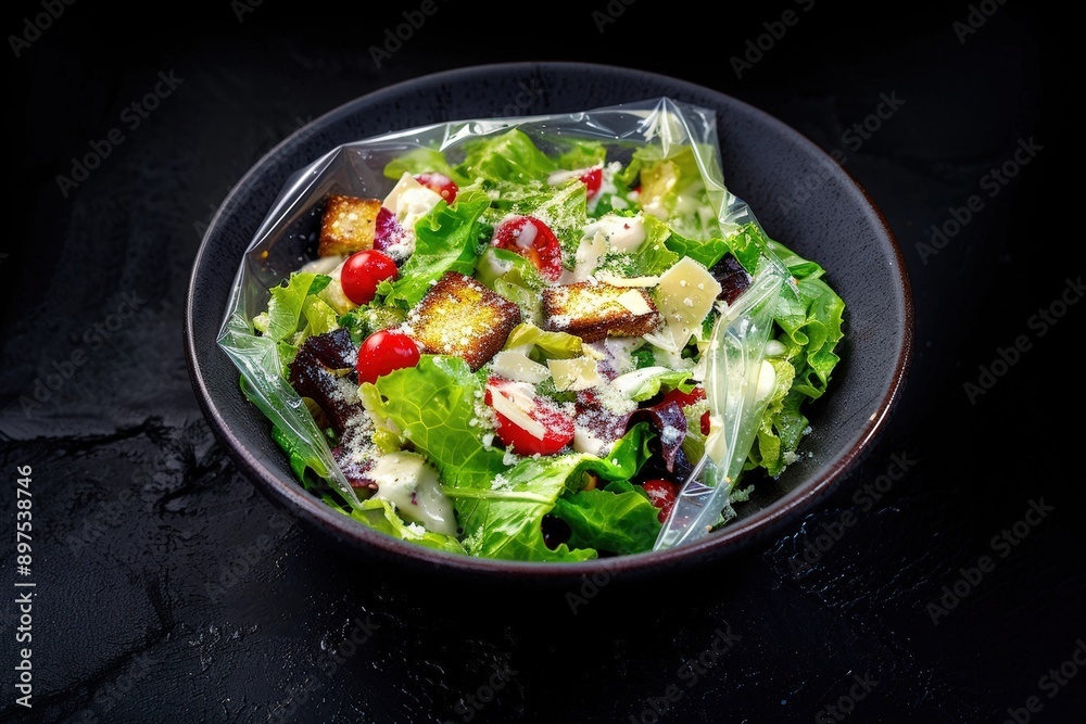 Unique Salad Presentation Unique Salad Presentation