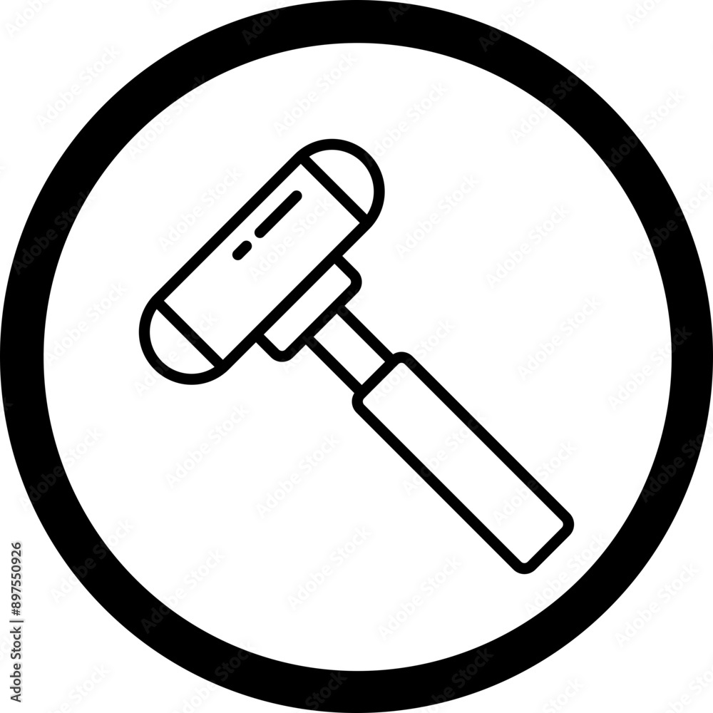Reflex Hammer Icon Design Reflex Hammer Icon Design