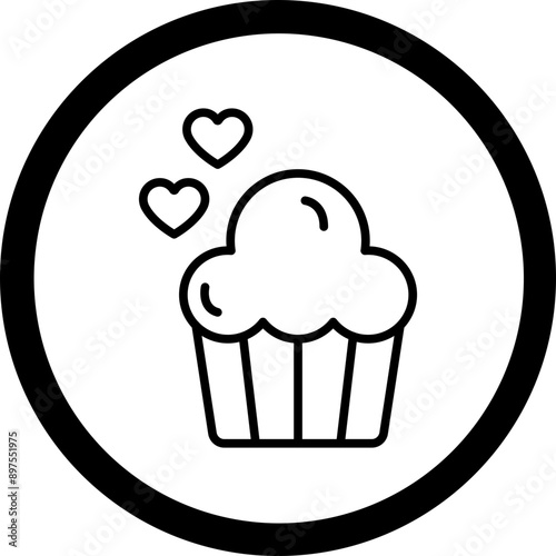 Cupcake Icon Design