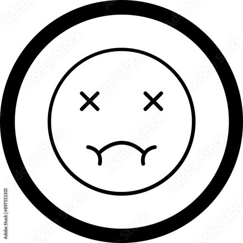 Nausea Vector Icon Design