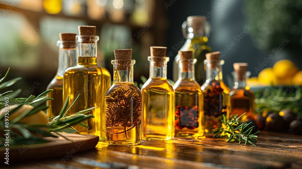 Olive oil, sunflower oil, sesame oil, carrier oils Olive oil, sunflower oil, sesame oil, carrier oils