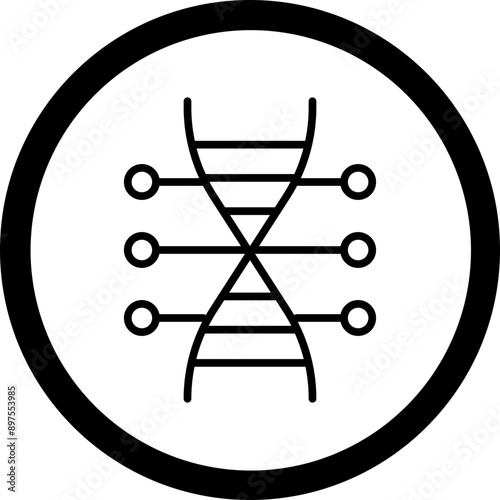 Genetic Vector Icon Design