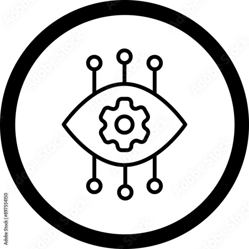 Surveillance Vector Icon Design