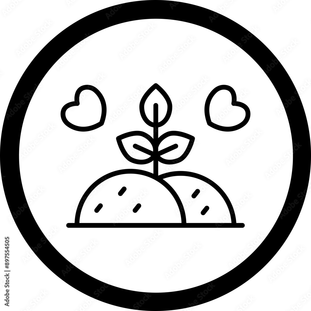 Plant Tree Vector Icon Design Plant Tree Vector Icon Design