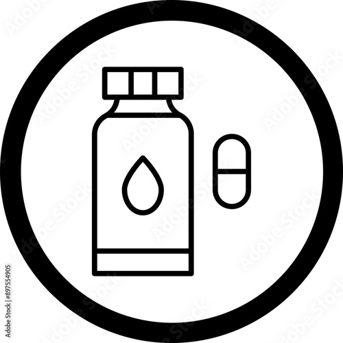 Suplement Vector Icon Design