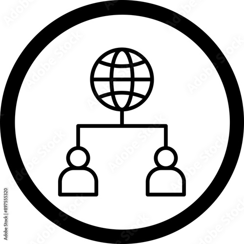 Networking Vector Icon Design