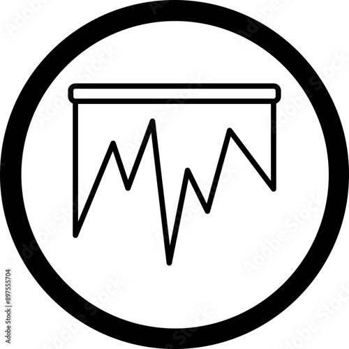 Stalagmite Vector Icon Design