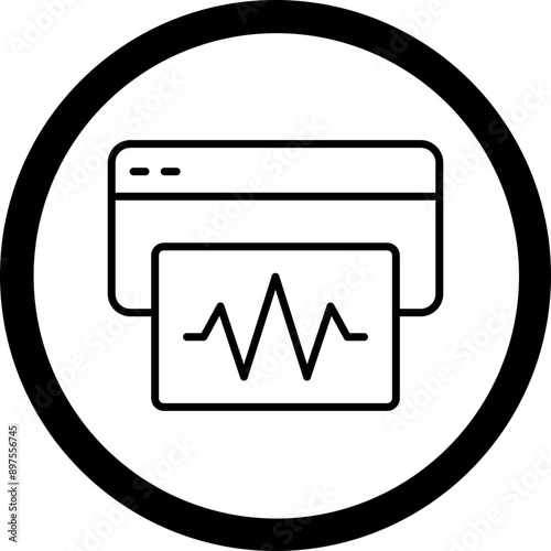 Seismograph Icon Design