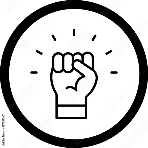 Protest Icon Design