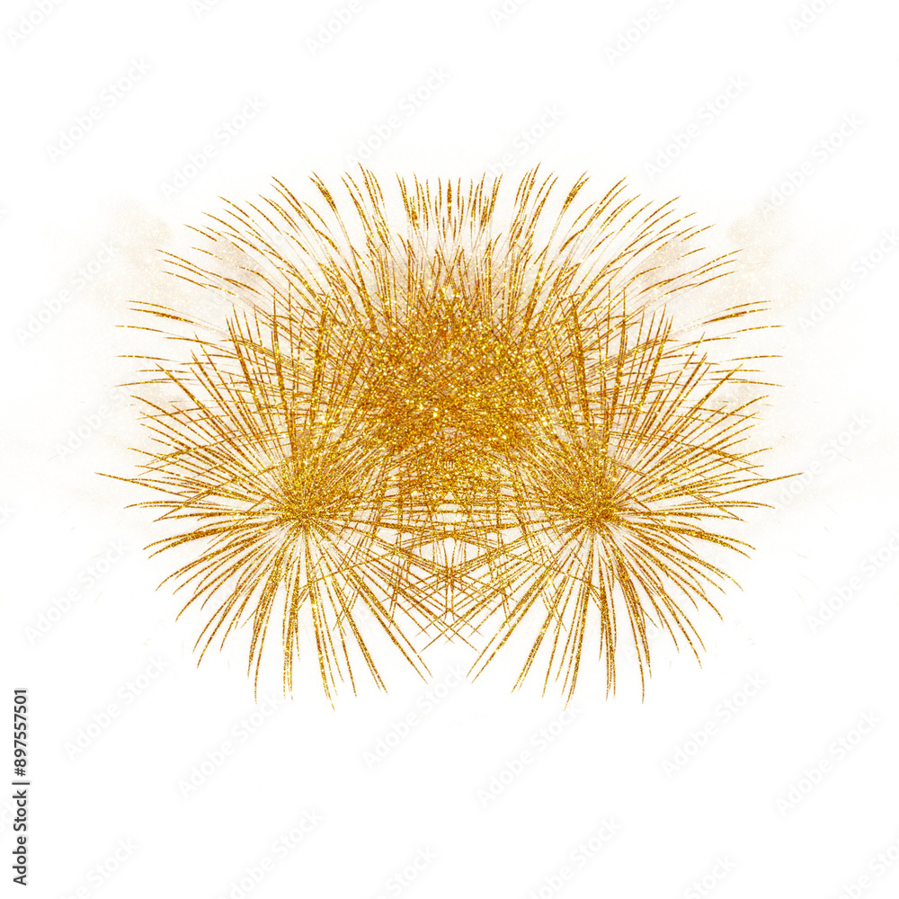 Shiny golden fireworks with textured on a white background. PNG transparent. Celebration, Holiday, Christmas, Wedding. Gold sparkles Shiny golden fireworks with textured on a white background. PNG transparent. Celebration, Holiday, Christmas, Wedding. Gold sparkles