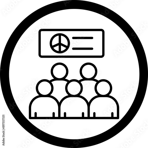 Demonstrator Icon Design