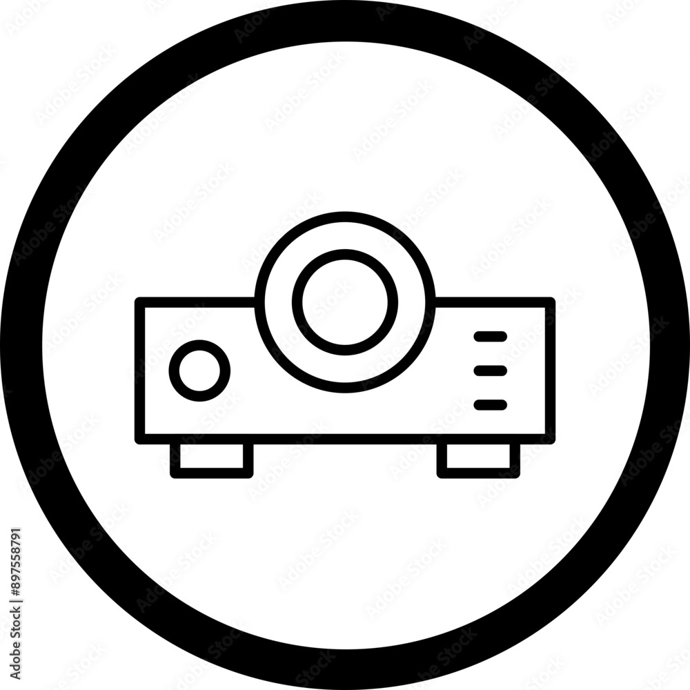 Projector Icon Design Projector Icon Design