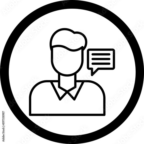 Legal Advisor Icon Design