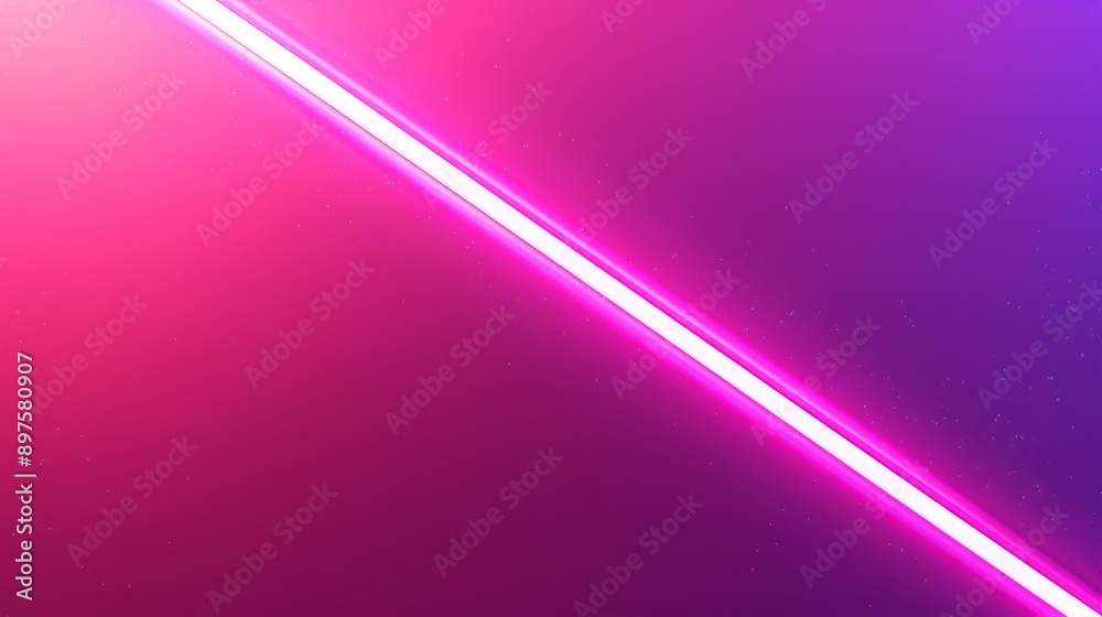 Radiant white light beam shines against a gradient pink and purple backdrop, with sparkling particles Radiant white light beam shines against a gradient pink and purple backdrop, with sparkling particles
