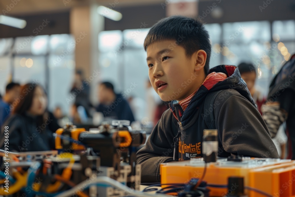 Youth Robotics Competition Featuring Innovative Projects by Young Chinese Students Youth Robotics Competition Featuring Innovative Projects by Young Chinese Students