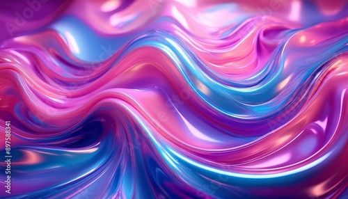 abstract background with waves