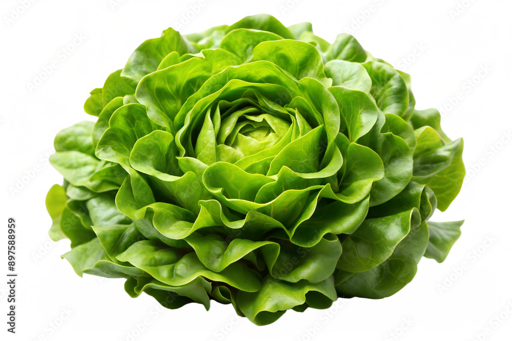 Obraz premium One single lettuce