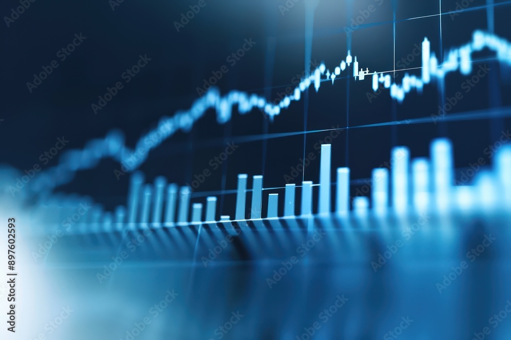 Minimalist image of a stock chart with a clear upward slope, representing consistent price increase. Minimalist image of a stock chart with a clear upward slope, representing consistent price increase.