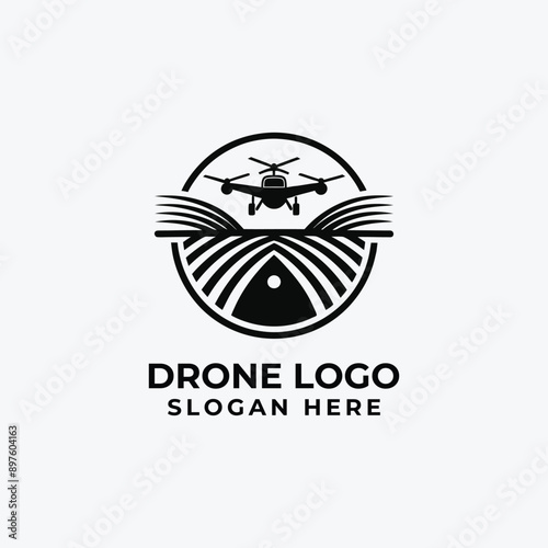 Drone Logo Vector