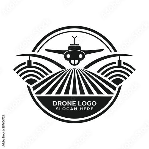 Drone Logo Vector