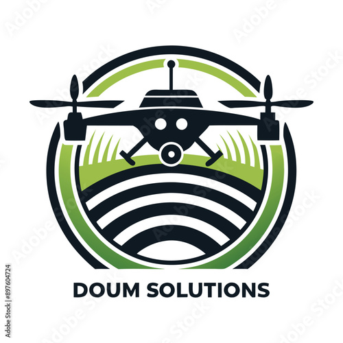 Drone Logo Vector