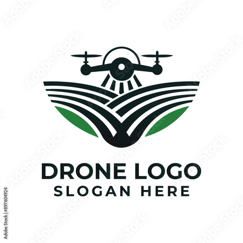 Drone Logo Vector