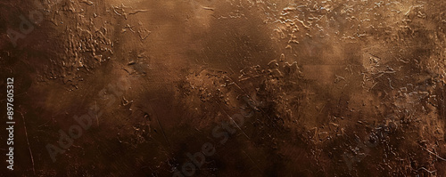 A matte bronze background with a smooth, non-reflective surface for a minimalist aesthetic. photo