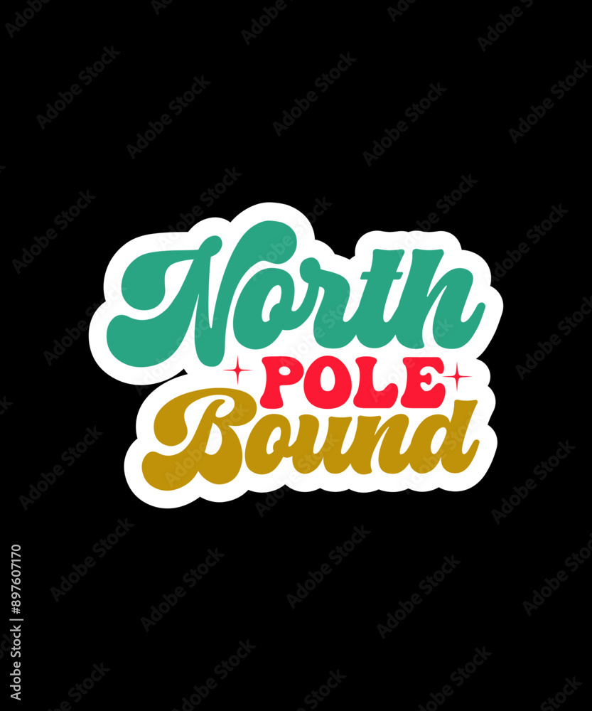Christmas Sticker Design, Christmas Sticker SVG Design Christmas Sticker Design, Christmas Sticker SVG Design