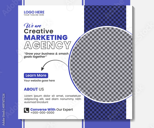 Social media business promotion ads design for business.