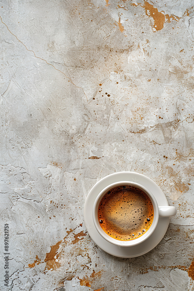 Mediterranean Inspired Coffee Poster for Advertisement Mediterranean Inspired Coffee Poster for Advertisement