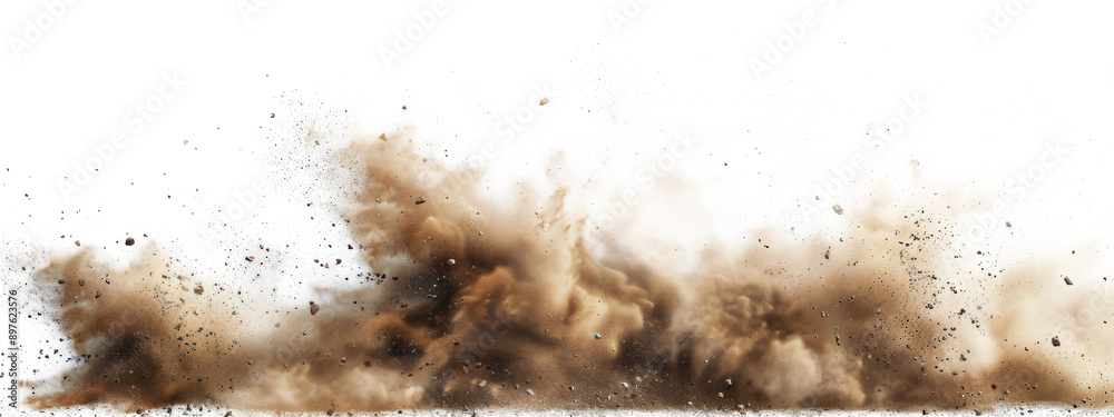 sandstorm sand dust cloud flying small particles isolated in transparent background, PNG sandstorm sand dust cloud flying small particles isolated in transparent background, PNG